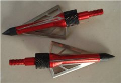 刀片箭头，碳纤维箭杆配件用箭头