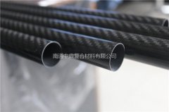 碳纤维定制管材，内径4mm碳纤维管，表面3k斜纹碳